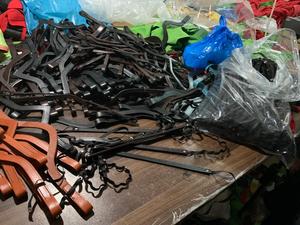 Brida de caballo de cuero de alta calidad Browbands Canal vacío personalizable Tallas V y estilo de onda - Product Image 6