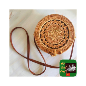 Elegant Handmade Rattan <b>Bag</b> Natural Seagrass Tote Water Hyacinth <b>Bag</b> With Customized Trendy Shape <b>For</b> Summer And Casual Wear - Product Image 3