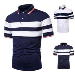100% algodón estampado bordado Logo hombres Polo Camisa lisa en blanco Golf Polo camiseta personalizada Polos - Product Image 5