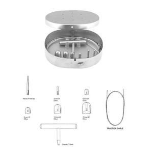 Juego de sondas para venas varicosas Nabatoff, kits completos, aplicadores de algodón para cirugía médica profesional, juego Doyen Nelaton Lockhart - Product Image 3