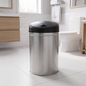 <span class=keywords><strong>Cubo</strong></span> <span class=keywords><strong>de</strong></span> <span class=keywords><strong>Basura</strong></span> Redondo <span class=keywords><strong>de</strong></span> Acero Inoxidable con Sensor <span class=keywords><strong>de</strong></span> <span class=keywords><strong>30</strong></span> <span class=keywords><strong>Litros</strong></span> (8 Galones) con Contenedor Interior - Product Image 1