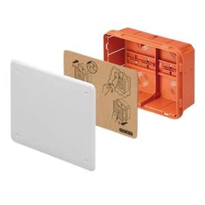Gewiss serie 48 coperchio bianco incasso Tech cassette polimero dimensioni 196x152x75mm apparecchiature di distribuzione di potenza - Product Image 2