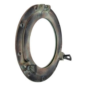 Hublot de bateau nautique vert en aluminium avec hublot de bateau en verre transparent en aluminium Hublot marin Fournitures de fenêtre de bateau - Product Image 4