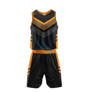 Sublimación personalizada Reversible camisetas de baloncesto conjuntos transpirable de secado rápido Anti-UV de talla grande uniforme de baloncesto Unisex - Product Image 2