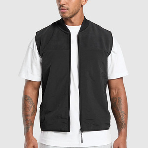 Mode hivernale Gilet en polaire respirant personnalisé Impression de logo Broderie Veste sans manches d'extérieur Streetwear Formal OEM Factory - Product Image 1