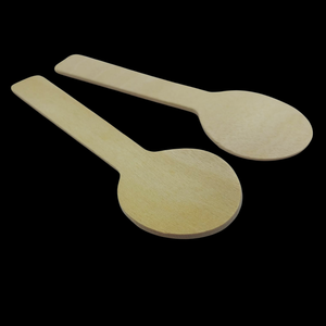 Cuillères en bois jetables les plus vendues, ensemble biodégradable pour la cuisine, cuillère à miel en bois - Product Image 5