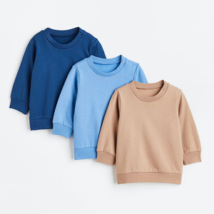 Wholesale High Quality <b>Sweatshirts</b> Custom Logo Blank Cotton Polyester Heavy Weight Crewneck <b>Sweatshirt</b> for Kids - Product Image 4
