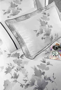 Modern King Size 6-Piece Bedding Set XL Duvet Cover Fitted Sheet 2 Standard Pillowcases 2 Oxford Pillowcase Cotton <b>Satin</b> 29 - Product Image 2