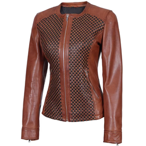 Chaqueta de Moda para Mujer, Chaqueta de Cuero, Abrigos de Invierno para Mujer, Chaquetas de Cuero PU de Alta Calidad Resistentes al Viento para Motocicleta - Product Image 2