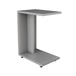 Vente chaude du fabricant turc 18mm aggloméré Table basse gris clair bois mouvement facile bord bande roue salon salle à manger - Product Image 1