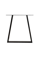 Pieds de table en métal robustes-Cadre en fonte pour table à manger, établi, base industrielle