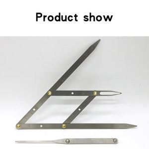 Regla de cejas para maquillaje permanente, calibrador divisor de proporción dorada, Etiqueta Privada, herramientas divisorias de cejas de Color personalizado - Product Image 6