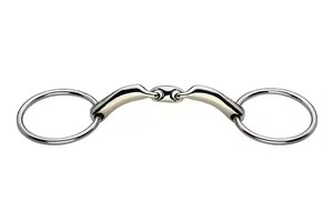 2025 brocas de caballo de acero alemán de nuevo estilo-brocas de filete personalizadas para carreras de caballos, disponibles para venta al por mayor - Product Image 2