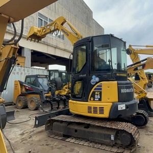 95% nouvelle mini pelle Komatsu Pc 55 de 5 tonnes utilisée avec composants de base moteur et pompe inclus - Product Image 1