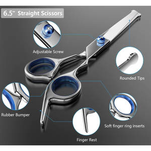 ชุดกรรไกรเสริมสวยสุนัขสแตนเลสสำหรับดูแลสัตว์เลี้ยงเครื่องมือผ่าตัดสัตวแพทย์ออนไลน์ - Product Image 2