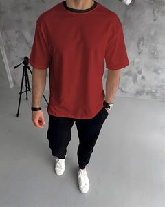 เสื้อยืดแขนยาวผู้ชายคุณภาพสูง 100% ขายส่ง แบบเรียบ ผ้าแคนวาสคอตตอน 100% ทรงหลวม ไม่เป็นขุย สั่งทำได้ตามต้องการ สำหรับทั้งชายและหญิง - Product Image 5