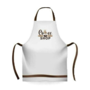100% Cotton Classic High Quality Reusable Sleeveless <b>Apron</b> Pocket <b>Waterproof</b> Adjustable Bib Kitchen Use Custom Print Logo - Product Image 1