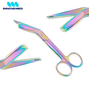INNOVAMED 4,5 Rainbow Multi-Color Tijeras de vendaje quirúrgico Instrumento manual de acero inoxidable - Product Image 3