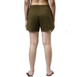 Venta caliente 100% algodón Casual entrenamiento Fitness pantalones cortos para mujeres diseño personalizado Color sólido exportación calidad pantalones cortos de mujer - Product Image 5