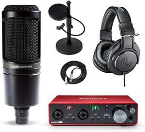 FOCUSRITE SCARLETT 2i2 Studio รุ่นที่ 2 อินเทอร์เฟซเสียง USB และชุดบันทึกเสียงพร้อม Pro วางจำหน่ายแล้ว - Product Image 1