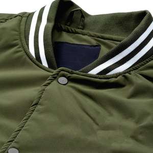 Chaqueta Universitaria para Hombre, Unisex, con Letras Bordadas en Toalla, Mangas Largas, Chaqueta Universitaria de Béisbol para Hombre y Mujer - Product Image 3