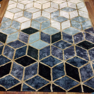 Tapis moderne tufté à la main Tapis élégant fait main pour les espaces de vie - Product Image 5