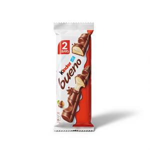 Barres de chocolat en vrac Kinder Bueno avec gaufrette croustillante et garniture aux noisettes, parfaites pour les importateurs grossistes des supermarchés - Product Image 1
