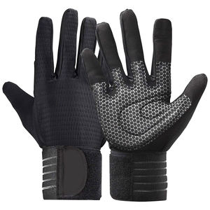 Guantes de Levantamiento de Pesas para Mujer y Hombre, Guantes de Gimnasio Acolchados Gruesos con Protección Completa de la Palma, Agarre Mejorado y Absorción de Impactos para Fitness - Product Image 1