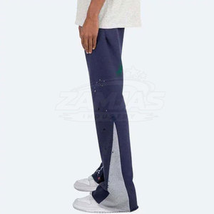 Private Label Men Stylish <b>Trouser</b> Solid Color Side <b>Pockets</b> Style Men Stylish <b>Trouser</b> For Online Sale - Product Image 4