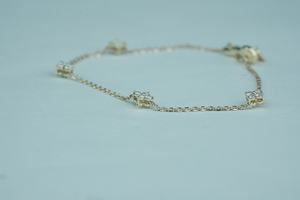 Bracelet de tennis moissanite en diamant de laboratoire de qualité supérieure 1,00ct rond vs1 or rose or argent oem odm bas quantité minimale de commande fournisseurs b2b - Product Image 5