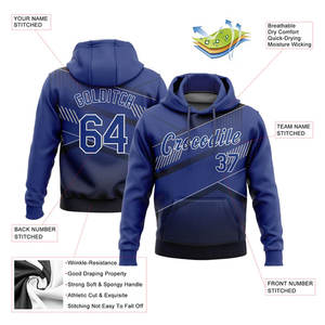 เสื้อฮู้ดพิมพ์ซับลิเมชันสำหรับผู้ชายไซส์พิเศษเสื้อผ้าแนวสตรีท - Product Image 5