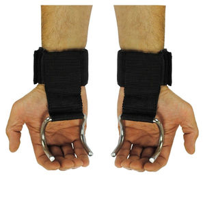 Ganchos de levantamiento de pesas de alta resistencia para gimnasio más vendidos, ganchos antideslizantes completos, ganchos de levantamiento de pesas de alta resistencia para muñeca de Fitness - Product Image 2