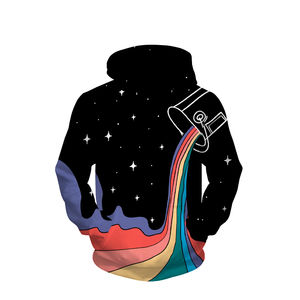 Sudadera con capucha de sublimación de poliéster y algodón para hombre OEM Impresión digital personalizada Logotipo de talla grande sudadera térmica unisex talla 6XL - Product Image 5