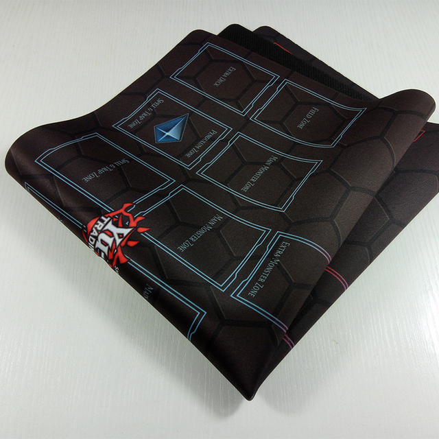 Factory Custom High Quality Ygomat PTCG Playmat Two Player 2-P Battlefield Trading Card Game Mat Free Bag