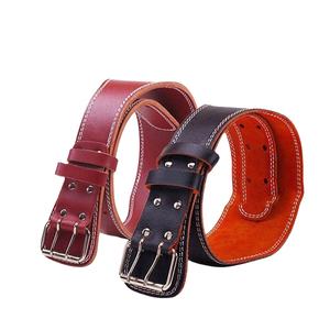 เข็มขัดยกน้ำหนักหนังแท้รุ่นขายดีที่สุดสำหรับการยกน้ำหนักแบบ Lever - Product Image 2