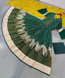 Bordado trabajo borde nueva colección última manga Regular harina longitud barco cuello vestido largo para mujer Ropa Étnica ropa - Product Image 5