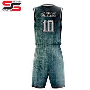 Uniforme de basket-ball sublimé imprimé numérique pour hommes et femmes, ensembles de style d'été - Product Image 2