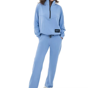 Custom Bulk Wholesale Unisex <b>Jogger</b> Sportswear Jogging Sets Sweat Hoodies Training Wear 100% Cotton <b>Lightweight</b> Breathable - Product Image 1