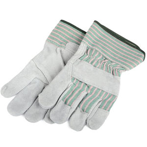 Custom Made Men's Working <b>Gloves</b> High Quality Full <b>Finger</b> Leather <b>Gloves</b> with XL Size and Best Material for Logos Design - Product Image 2