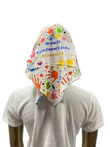 Écharpe d'été en triangle imprimée personnalisée pour enfants Cadeau parfait pour les garçons et les filles lors des campagnes promotionnelles de la Journée des enfants - Product Image 5