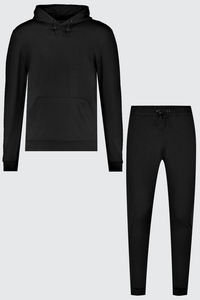 DCY Custom Clothing Manufacturers Customizable Lightweight Hooded Solid <b>Jogger</b> Set <b>Oversized</b> Tracksuit for Men - Product Image 4