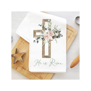 GOTS certificado amarillo azul atún 100% algodón bordado 18x28 pulgadas 180 GSM duradero nuevo lazo colgante venta al por mayor toalla de cocina de Golf - Product Image 5