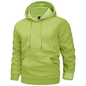 Sweats à capuche surdimensionnés en coton éponge française personnalisés de haute qualité pour hommes - Product Image 1