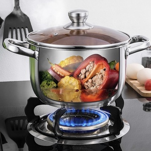 Chất lượng cao không dính súp & chứng khoán chậu Set cho cảm ứng & Bếp gas với bìa cho dễ dàng nấu ăn - Product Image 4