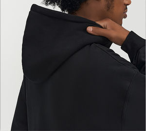 Jersey con capucha de gran tamaño para hombre en blanco simple de alta calidad - Product Image 2