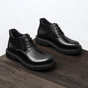 Bottes en cuir de mouton marron de luxe, au-dessus du genou, avec surface imperméable et doublure anti-humidité pour le froid et les occasions formelles - Product Image 3