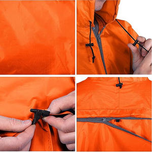 Poncho de lluvia personalizado para uso en exteriores con impresión de logotipo, bordado y diseño impermeable para kits de viaje y emergencia - Product Image 3