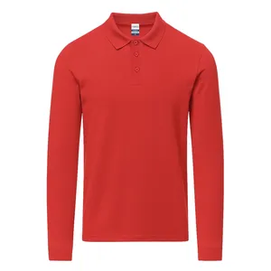 Polo a Maniche Lunghe Personalizzata per Merchandising Promozionale - Product Image 4