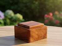 Cube logique 3D en bois, casse-tête verrouillable avec compartiments cachés, écologique, personnalisé, imprimé en typographie, jouet de remerciement