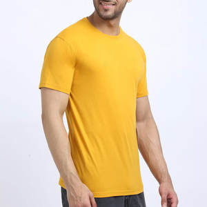 Suministro directo de fábrica Camiseta clásica Cuello redondo Producto más exigente Camiseta para hombre Nueva llegada Camiseta de verano - Product Image 3